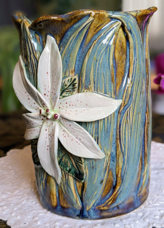 Graceful Lily Vase